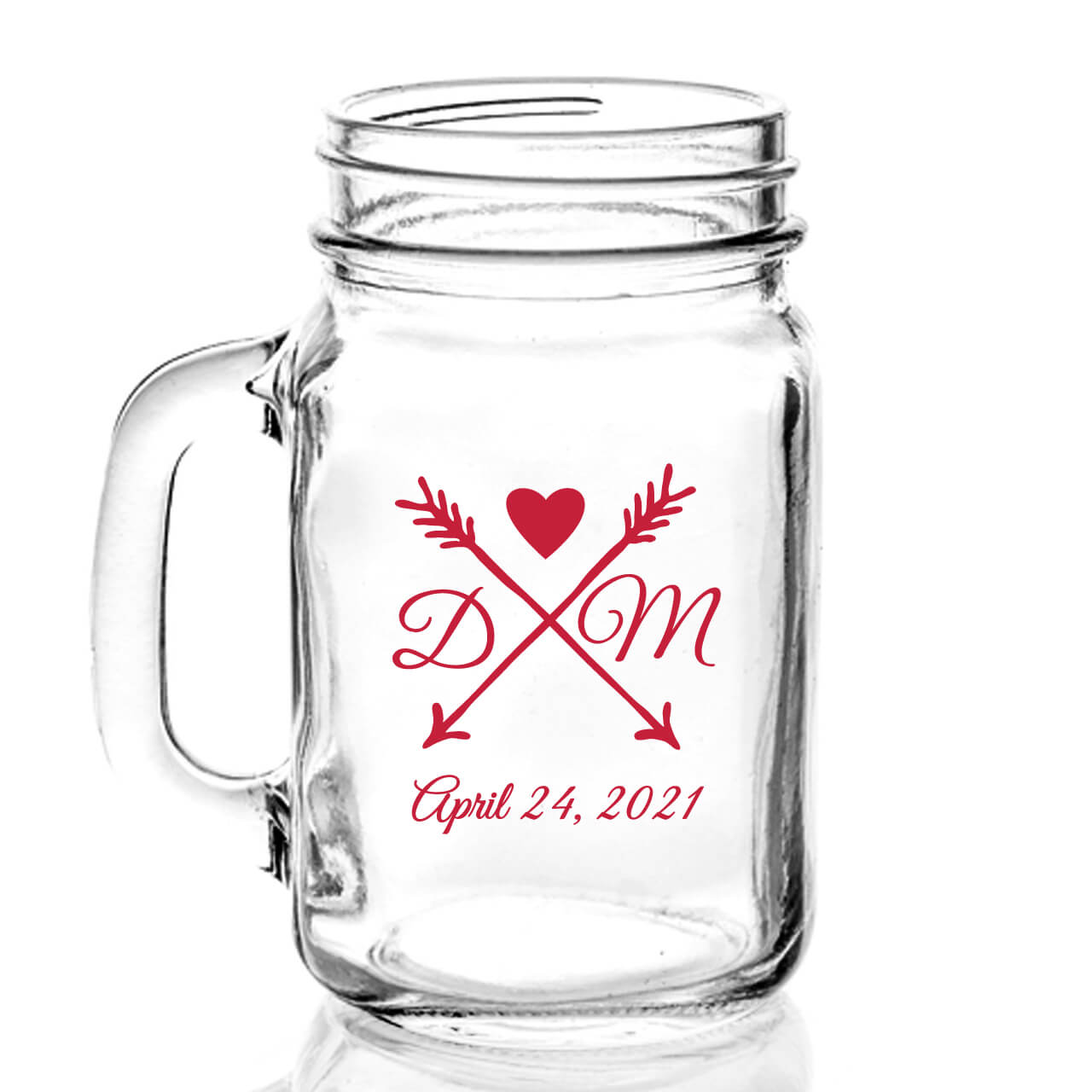 Large Mason Jar, Centerpiece Jars, Rustic, Shabby Chic, Bridal Shower,  Decorations Honeymoon Fund Jar Personalized Wedding Gift 64 Oz 